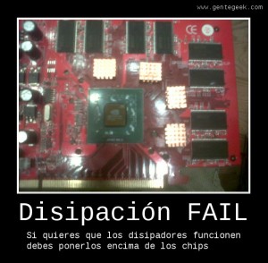 Disipación FAIL